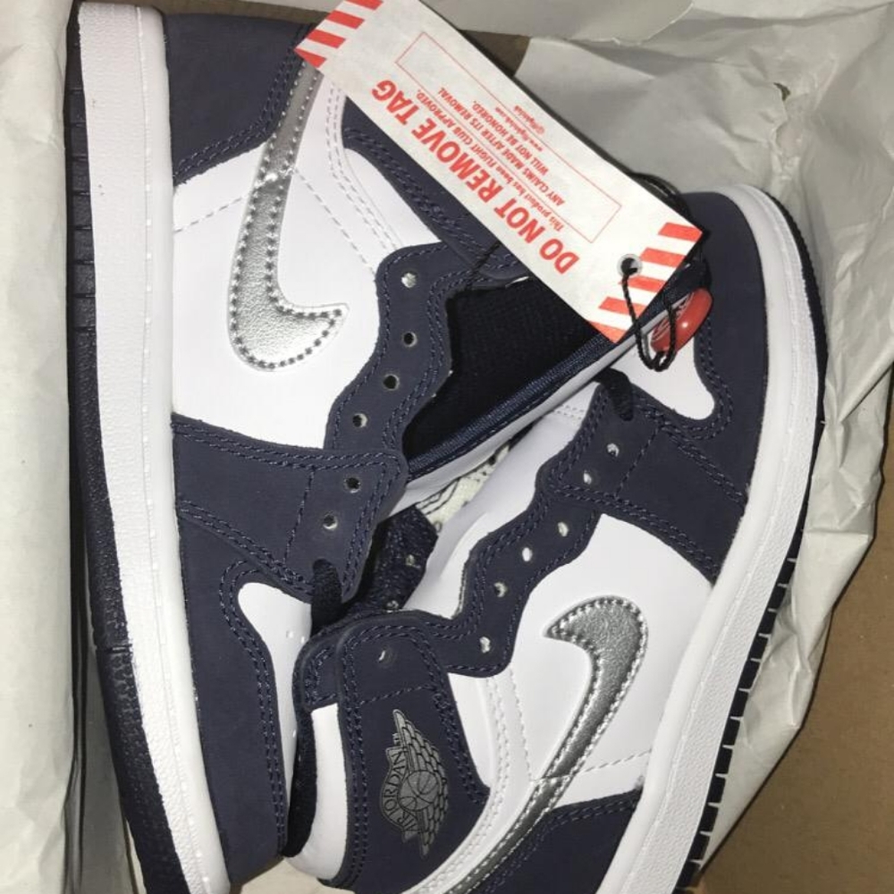 AIR JORDAN 1 RETRO HIGH CO.JP PS 'MIDNIGHT NAVY.